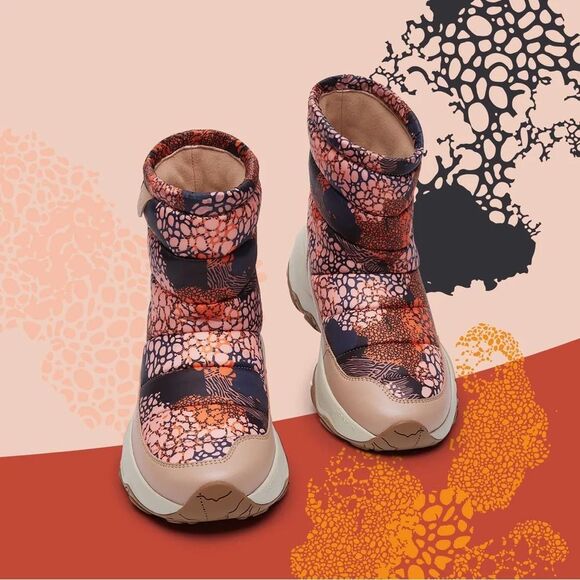 UIN Women's Snow Boots Walking Casual Travel Shoes(Spread Yellow Cazorla) No Box - Picture 4 of 10